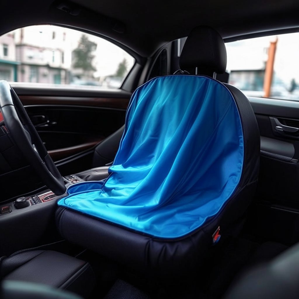 Накидки на сиденья: меховые, из алькантары, массажные