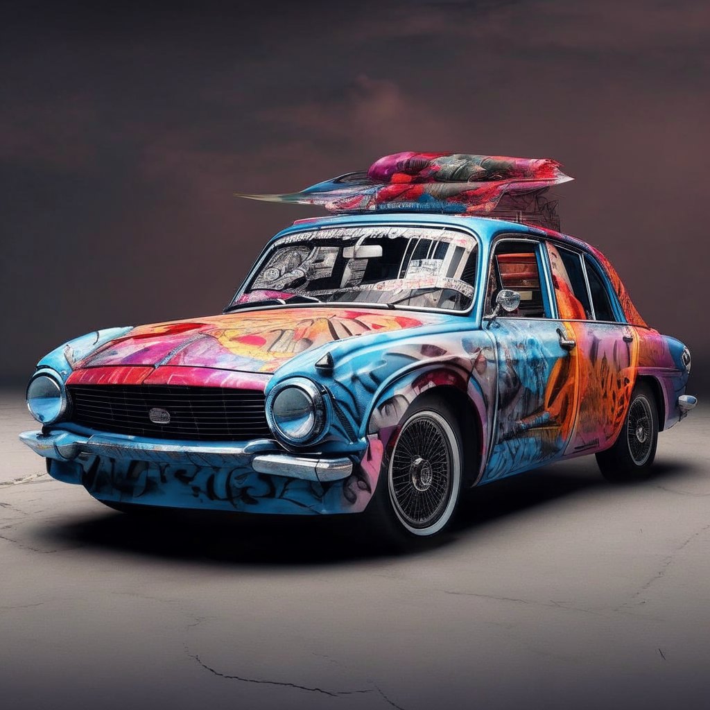 Аэрография как способ самовыражения на дороге