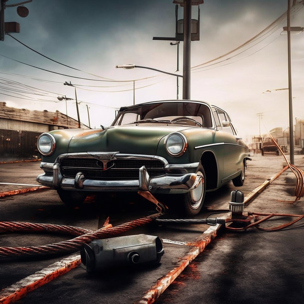 Правила буксировки автомобиля на гибкой сцепке