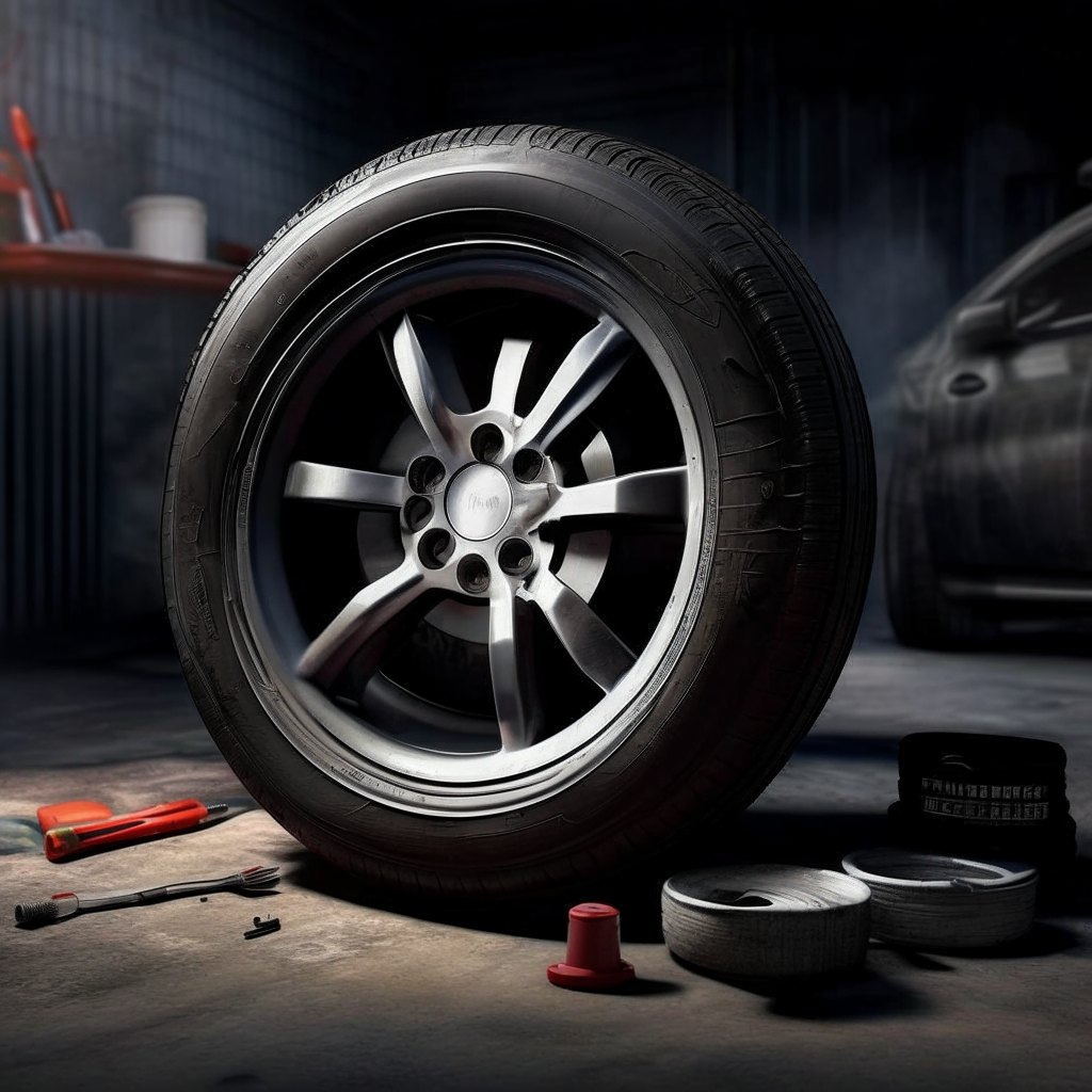 Ремонт прокола колеса жгутом: пошаговая инструкция