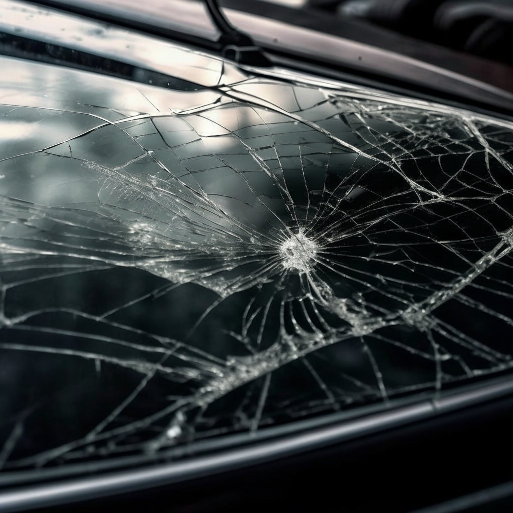 Как убрать скол на лобовом стекле своими руками